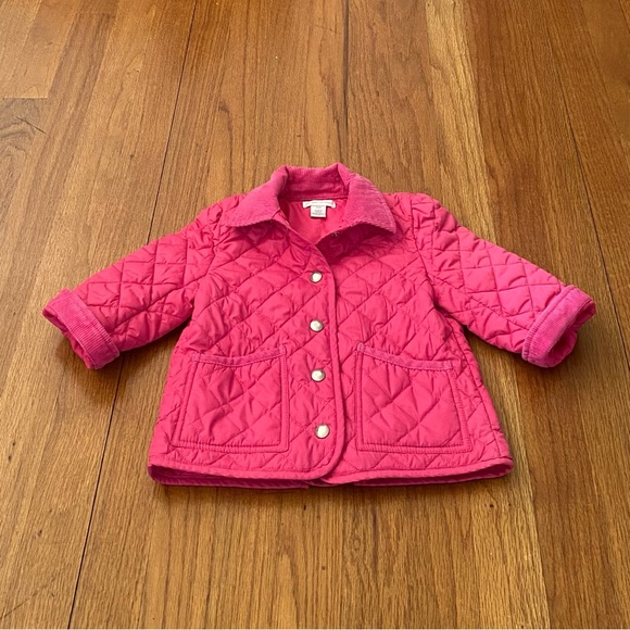 Ralph Lauren Other - Ralph Lauren Pink Barn Puffer Jacket Quilted Design